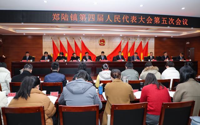 郑陆镇第四届人民代表大会第五次会议开幕
