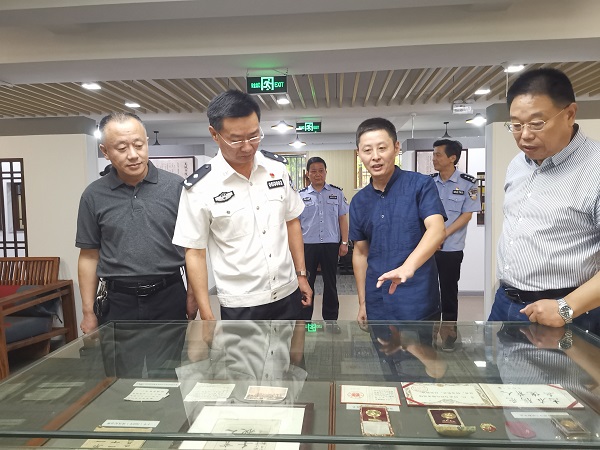 常州市公安局副局长陈国平来校慰问：不忘教育报国初心，牢记立德树人使命
