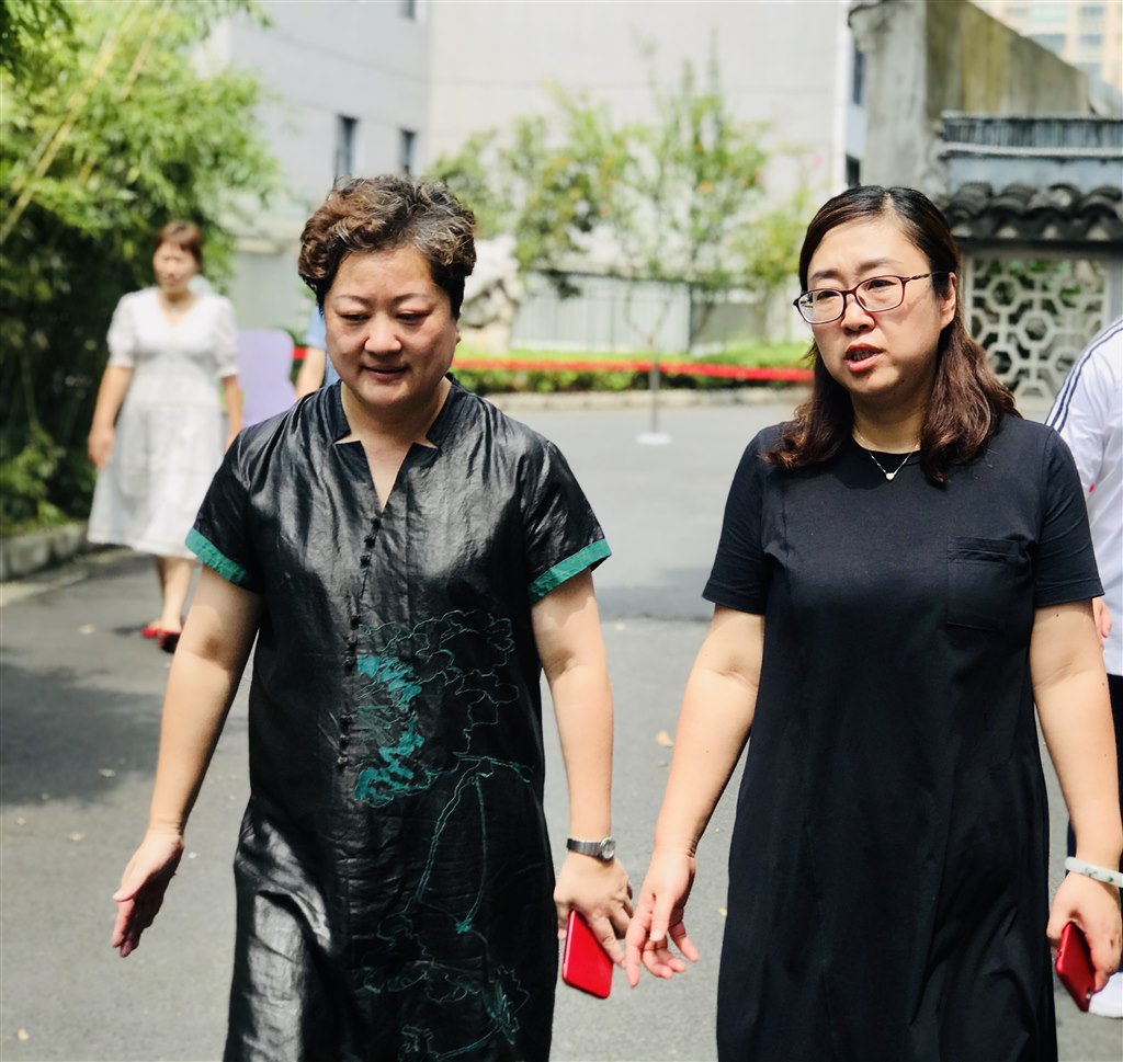 博爱小学： 天宁区领导视察调研常州市博爱教育集