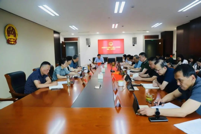 天宁区人大常委会召开党组、主任会议