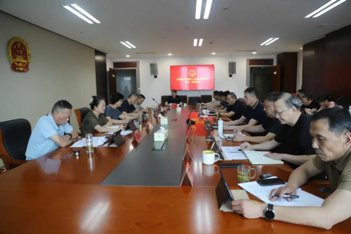 天宁区人大常委会召开党组、主任会议