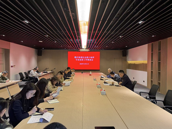 雕庄街道召开社会面小场所专业巡查 工作推进会