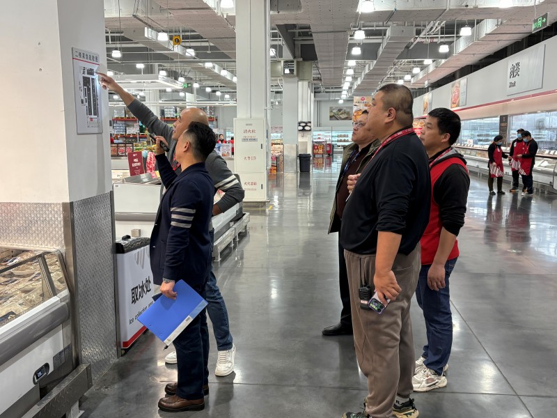 区商务局开展商业场所安全生产工作专项检查行动