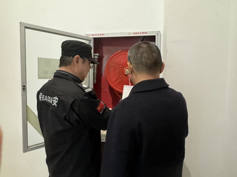 天宁区政务服务中心开展消防安全全覆盖排查 筑牢